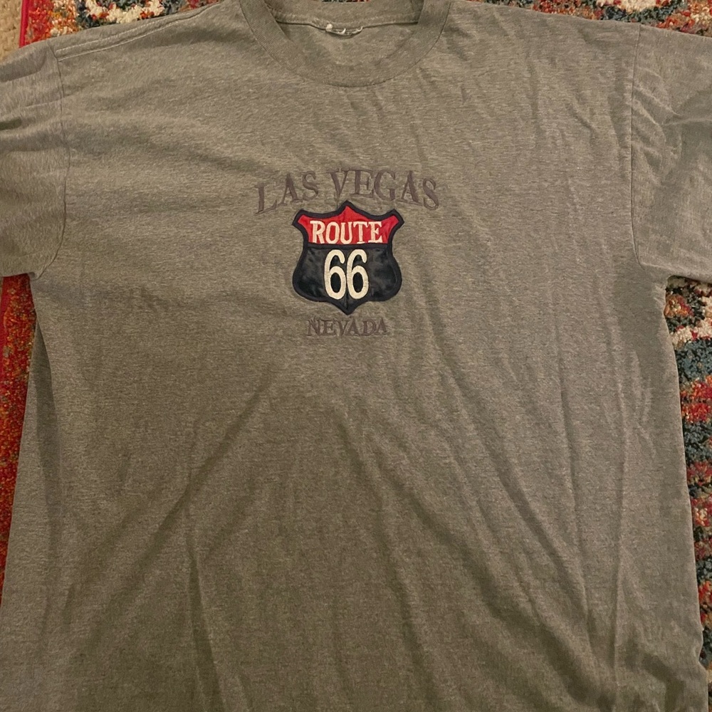 Mens vintage Route 66 t-shirt.